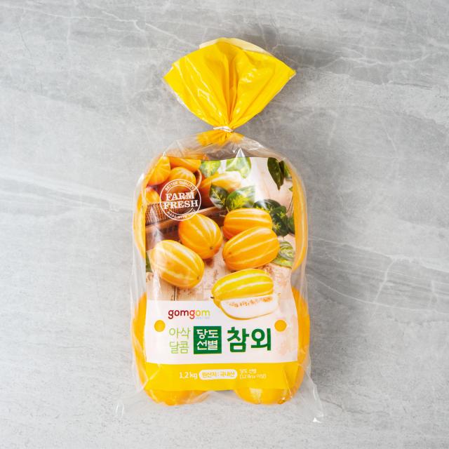 곰곰 당도선별 성주참외, 1.2kg, 1봉