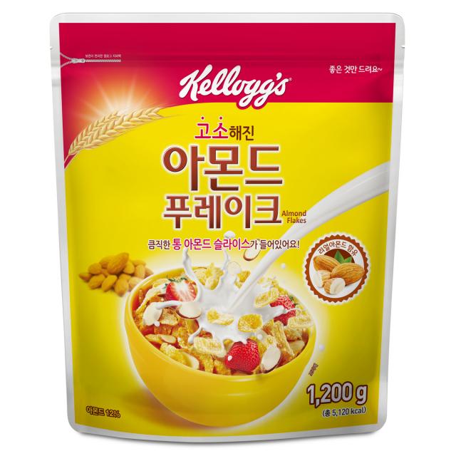 켈로그 아몬드 푸레이크 1.2kg 1개