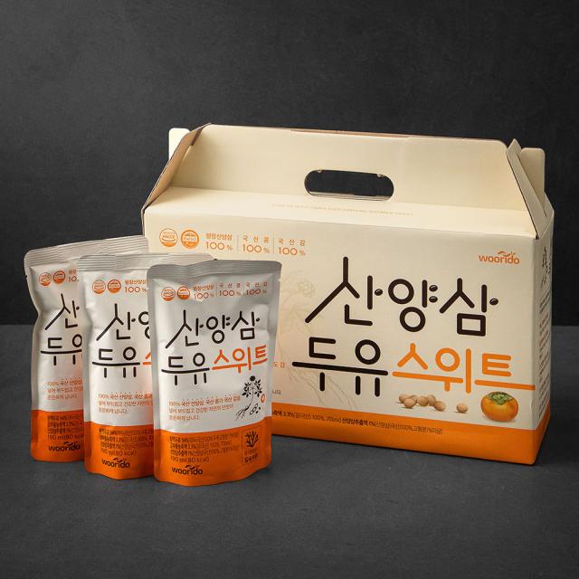 우리두 산양삼두유 스위트, 190ml, 15개