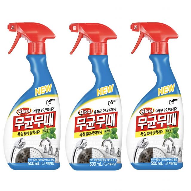 무균무때 욕실용, 500ml, 3개