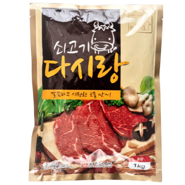 신진식품 쇠고기 다시랑 다시다, 1kg, 1개