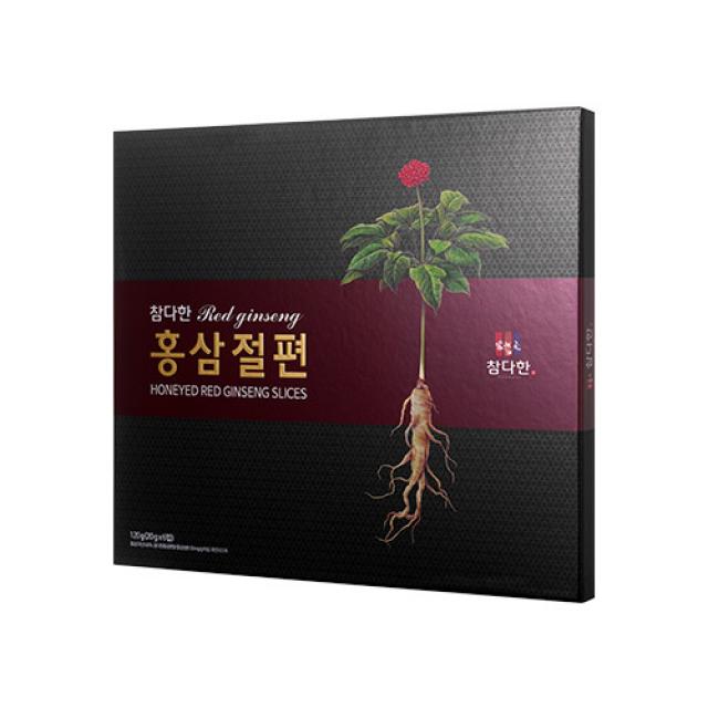 참다한 홍삼 절편, 120g, 1개