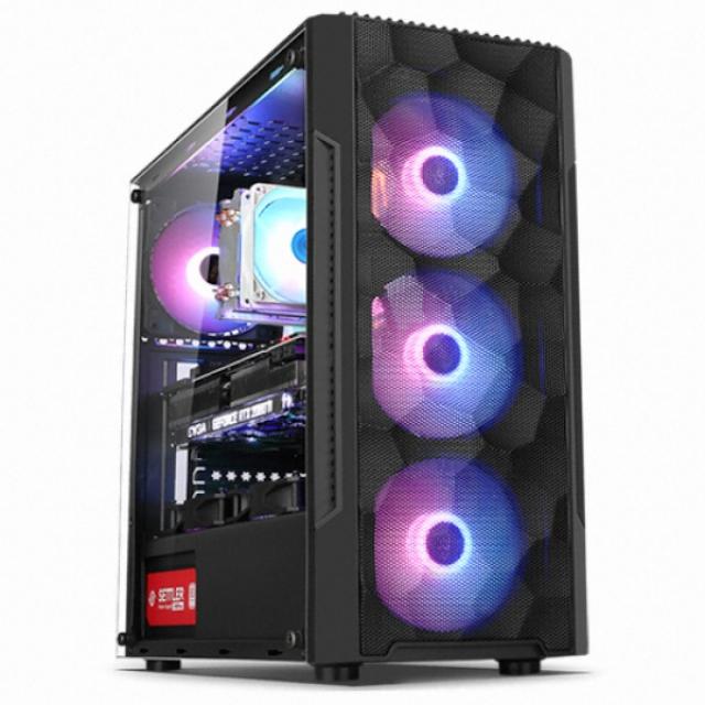 컴맹닷컴 게이밍 마스터 PC CM97KFC-278H(인텔 i7-9700KF RTX2070 SUPER 8GB RAM 16GB SSD 500GB WIN10), CM97KFC-278H, 기본형