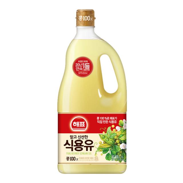 해표 식용유 1.5l 1개