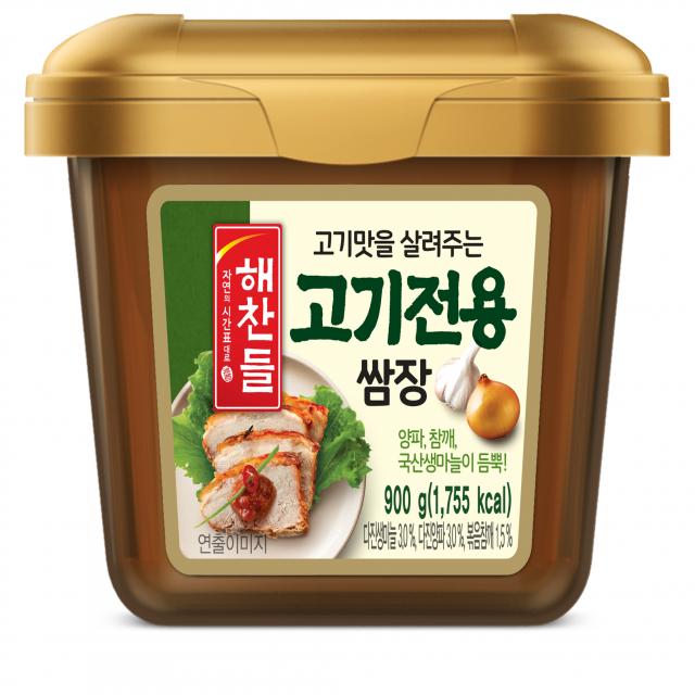 해찬들 고기전용 쌈장, 900g, 1개