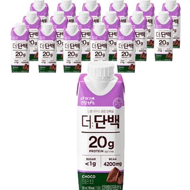 tft 더단백 드링크 초코, 250ml, 18개