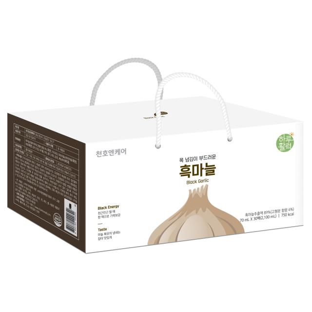 천호식품 하루활력 목 넘김이 부드러운 흑마늘 70ml 60팩
