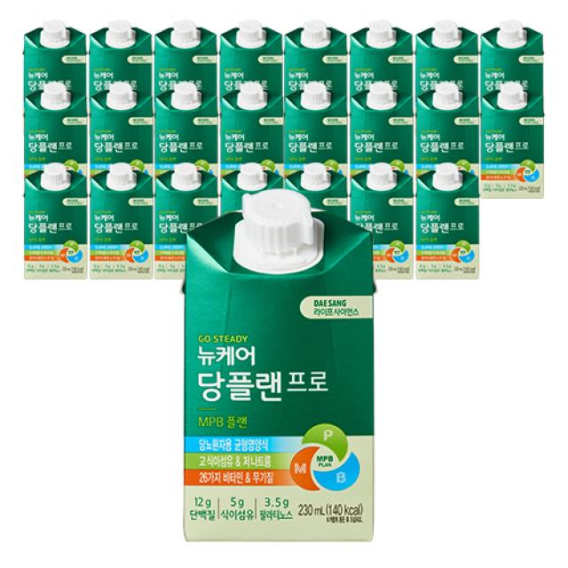 뉴케어 당플랜 프로 당뇨환자 영양식, 24개, 230ml