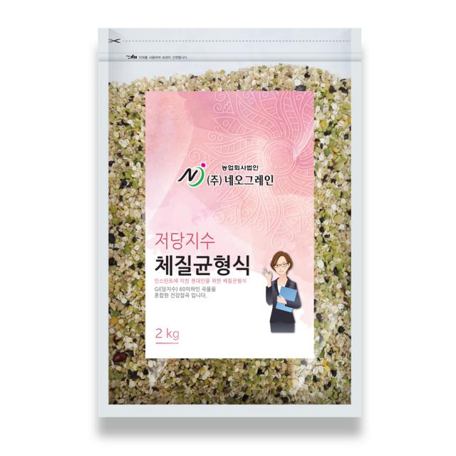 네오그레인 저당지수 혼합잡곡 체질균형식 1개 2kg