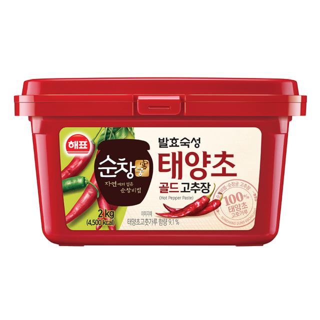 해표 순창궁 태양초 골드 고추장, 2kg, 1개