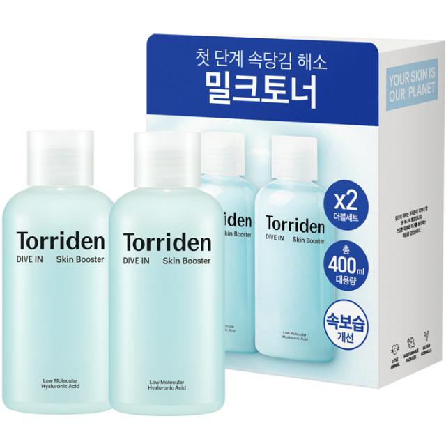 토리든 다이브인 히알루론산 스킨부스터 200ml + 200ml, 1세트