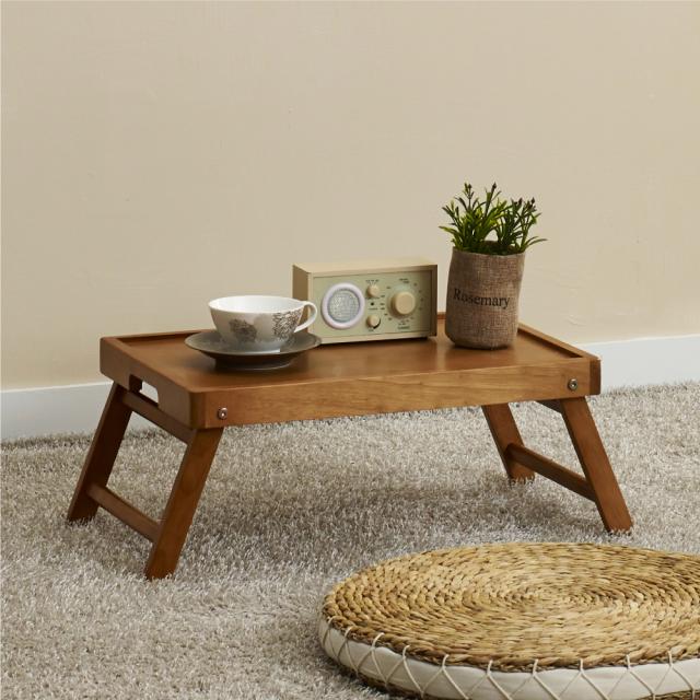 조은세상 고무나무 베드트레이 브라운