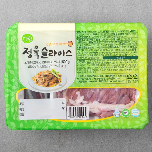 다향오리 오리로스 구이용(간장소스) (냉장), 500g, 1개