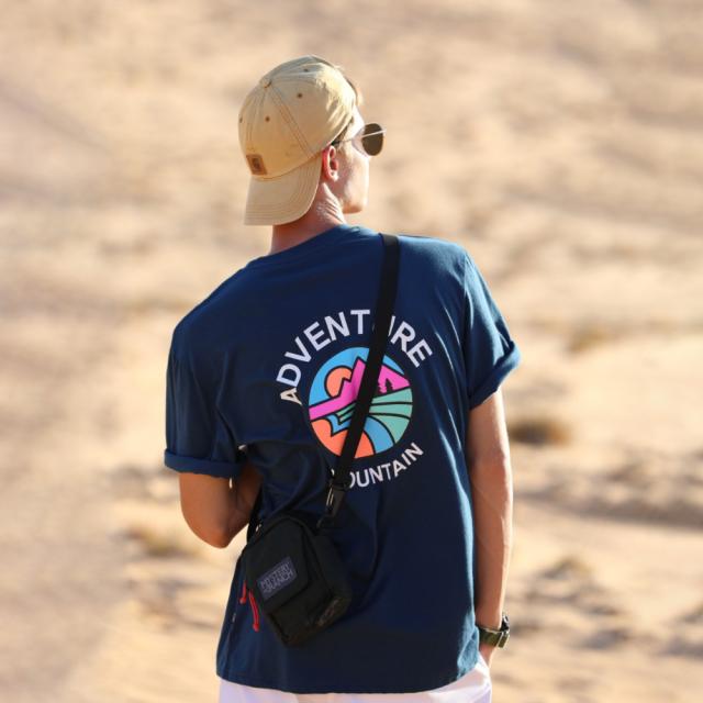 플루크 남여공용 서클마운틴 반팔 티셔츠 FST142