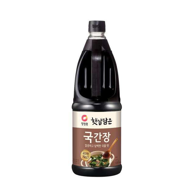 청정원 햇살담은 자연숙성 국간장 1.7l 1개