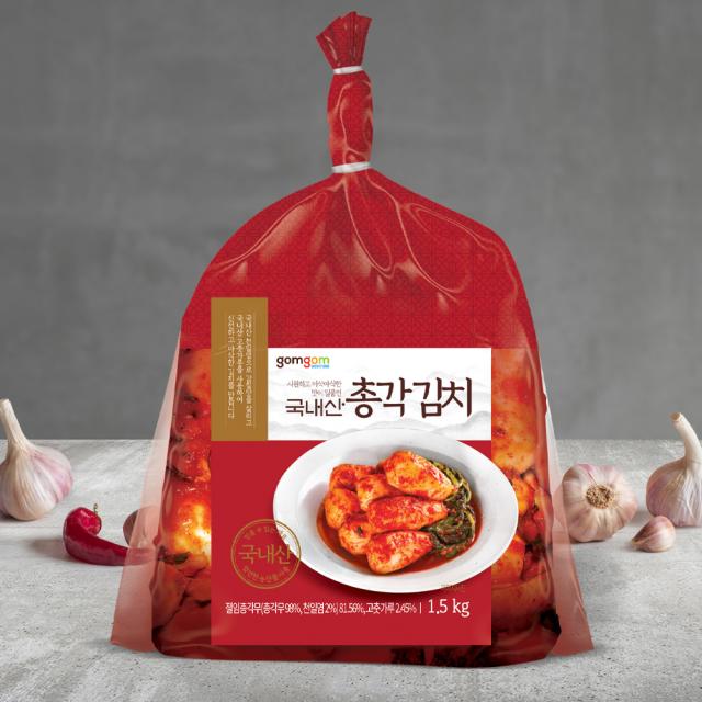 곰곰 국내산 총각 김치 1.5kg 1개