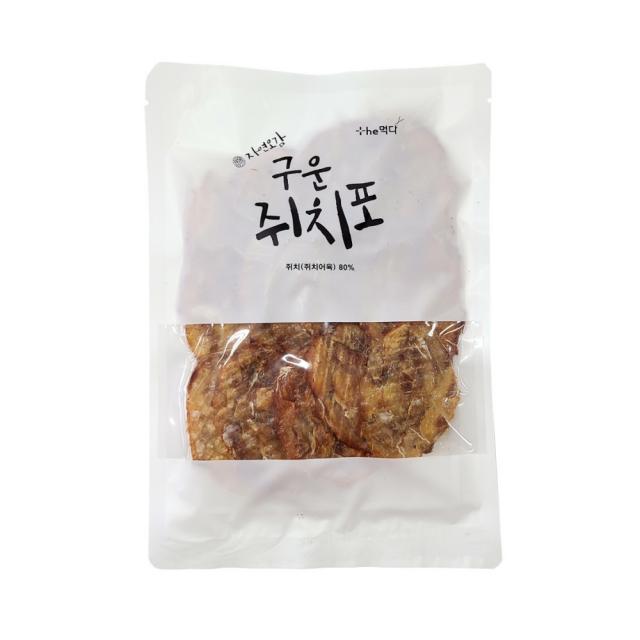 더먹다 자연오감 구운쥐치포 15마리, 145g, 1개