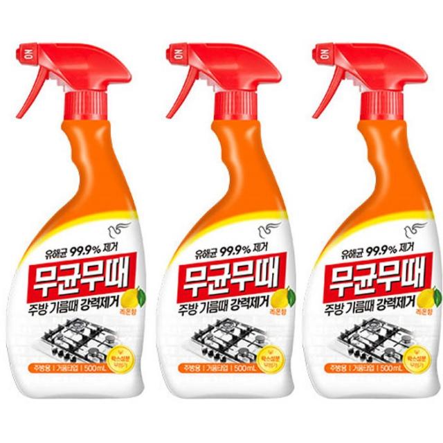 무균무때 주방용, 500ml, 3개