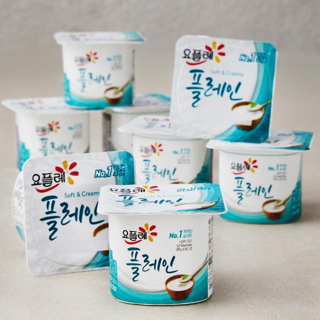 요플레 플레인 멀티 85g 8개