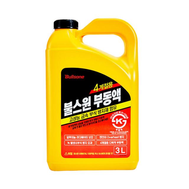 불스원 부동액 3L 냉각수, 1개, 3000ml