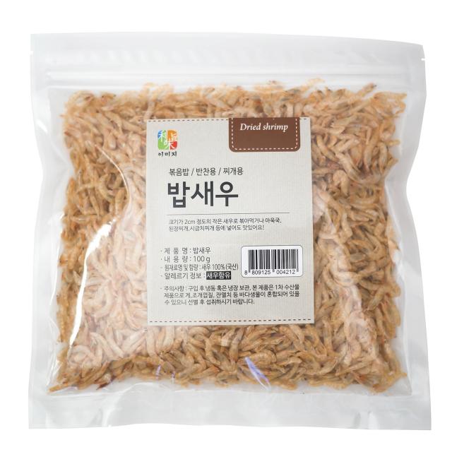 이미지 밥새우, 100g, 1개