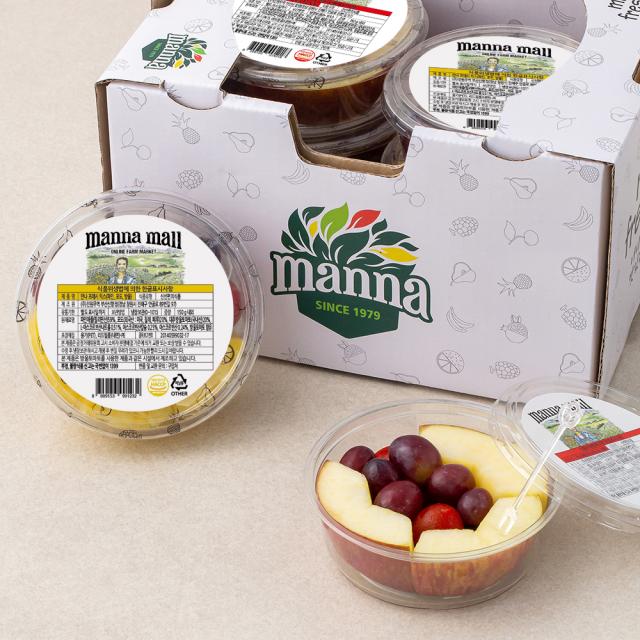 만나 프레시 믹스 파인 포도 방울 150g X 3p + 사과 포도 방울 150g X 3p 1세트