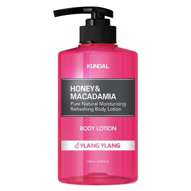 쿤달 허니 앤 마카다미아 퓨어 바디로션 일랑일랑향 500ml 1개