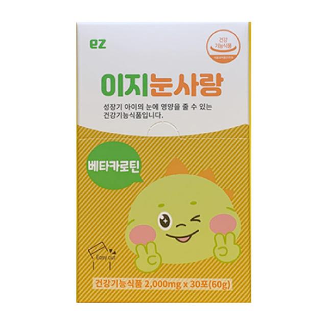 이지바이오메드 이지눈사랑 유아건강식품 30p, 60g, 1개