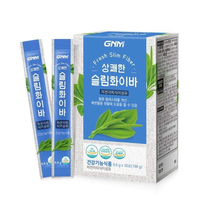 Gnm자연의품격 상쾌한 슬림화이바 차전자피 식이섬유 6.6g 30개입