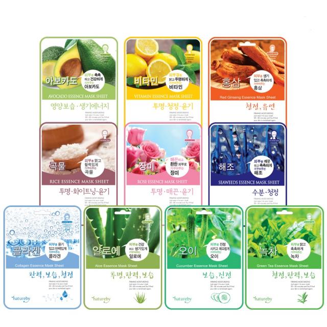 네이처바이 에센스 마스크팩 B타입 100개입 1세트