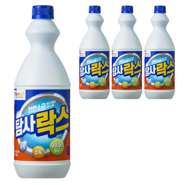 쿠팡 브랜드 탐사 락스 1l 4개