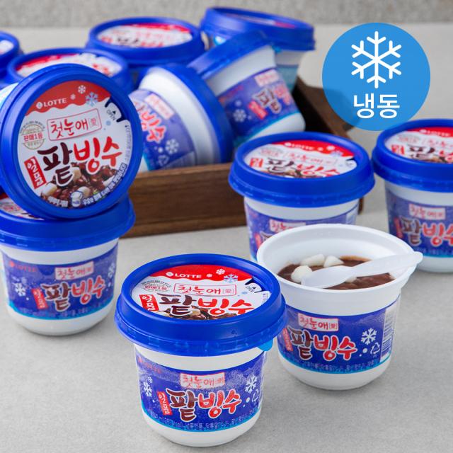 롯데제과 일품 팥빙수 (냉동), 240ml, 12입