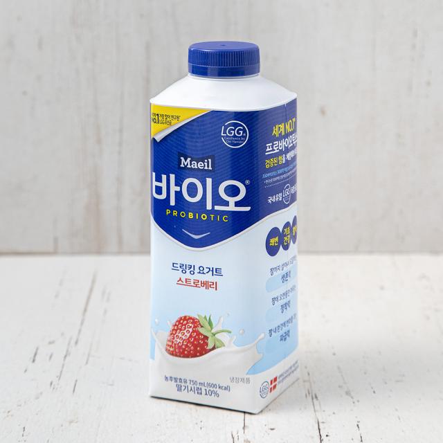 매일바이오 드링킹 요거트 딸기, 750ml, 1개