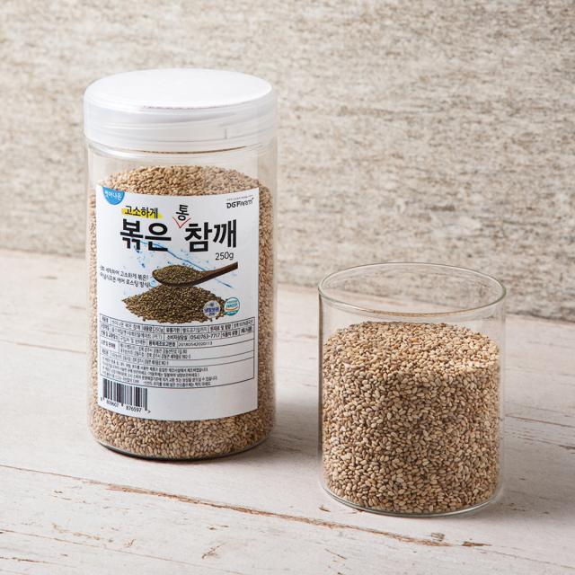 대구농산 씻어나온 볶은참깨, 250g, 1통