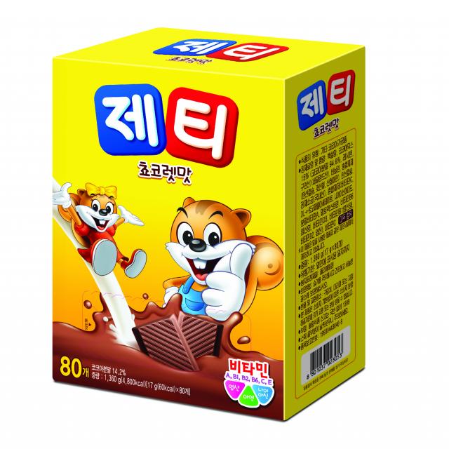 제티 쵸코렛맛 코코아분말, 17g, 80개