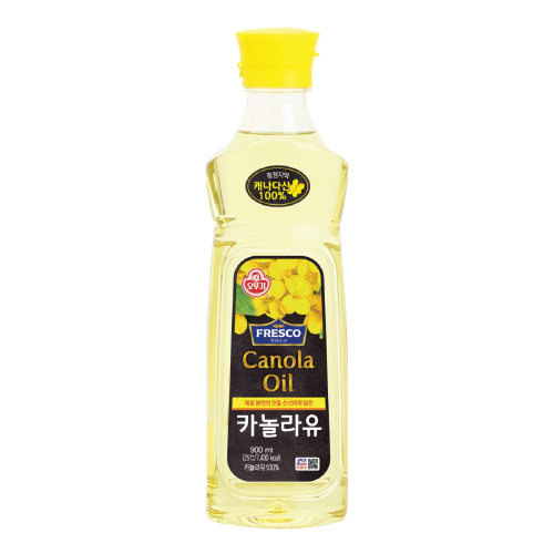 오뚜기 프레스코 카놀라유, 900ml, 1개