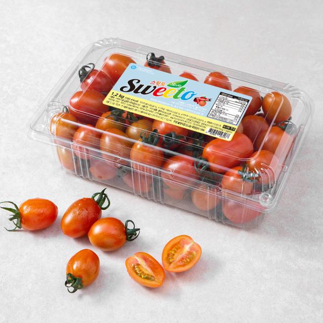 스테비아 스윗토 방울토마토, 1.2kg, 1팩