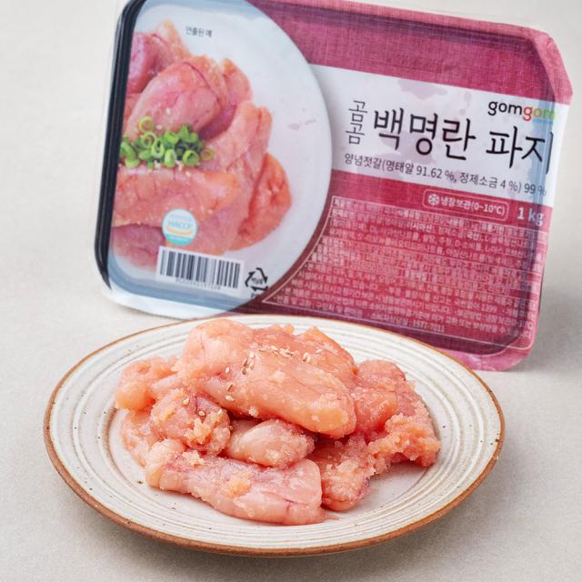 곰곰 백명란 파지, 1kg, 1개