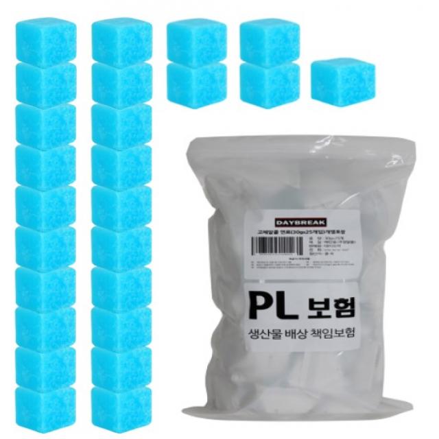 데이브렉 고체알콜 연료, 30g, 25개입