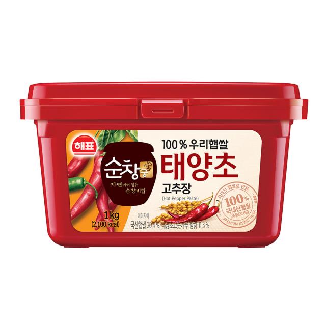 순창궁 우리햅쌀 고추장, 1kg, 1개