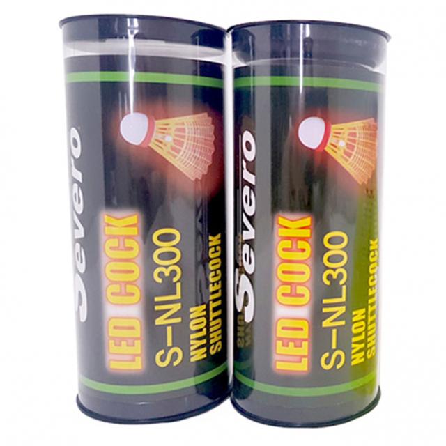 세베로 야광 나일론 셔틀콕 3p S-NL300, 혼합 색상, 2개