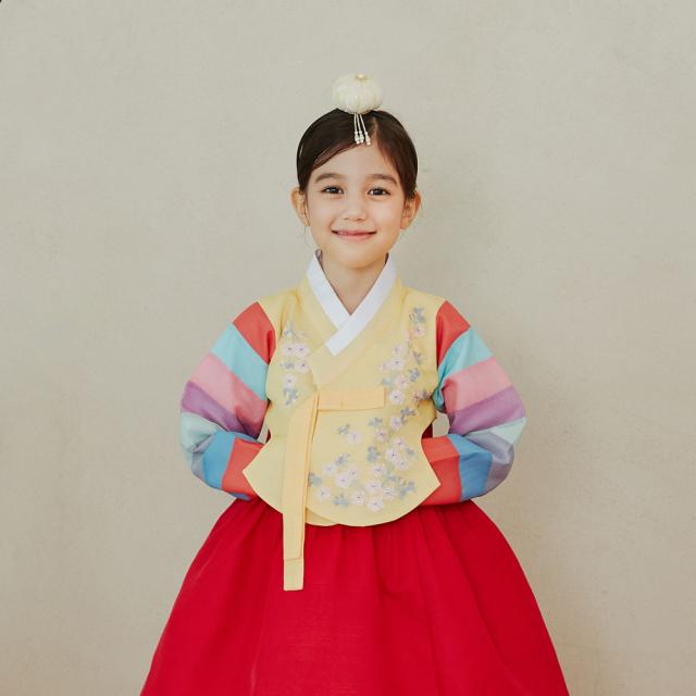 하랑한복 여아용 선화랑 한복세트 + 복주머니 랜덤 발송