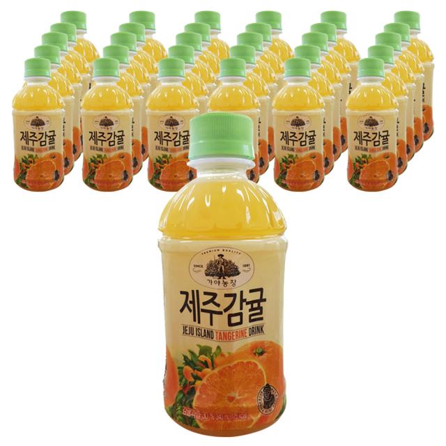 가야농장 제주 감귤주스, 340ml, 48개입