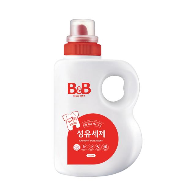 비앤비 섬유세제 본품, 1500ml, 1개