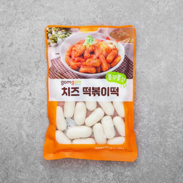 곰곰 치즈 떡볶이떡, 400g, 1봉