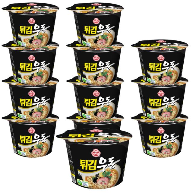 오뚜기 튀김우동 용기110g 12개 110g 12개입