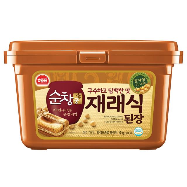 해표 순창궁 재래식 된장, 3kg, 1개