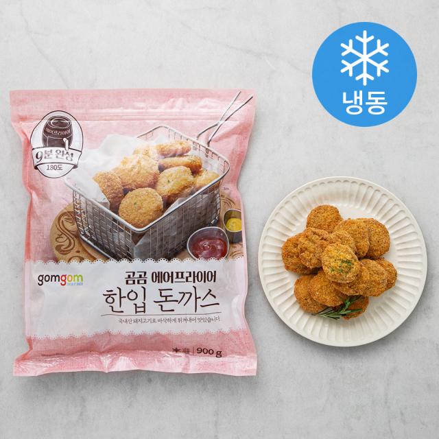 곰곰 에어프라이어 한입 돈까스 (냉동), 900g, 1개
