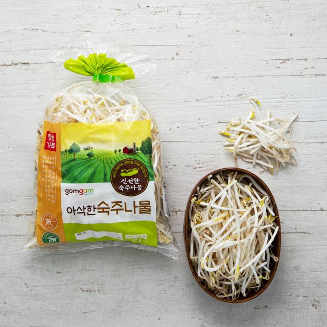 곰곰 아삭한 숙주나물, 500g, 1봉