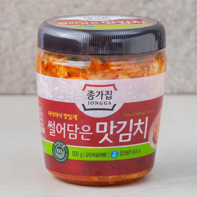 종가집 썰어담은 맛김치 Pet 500g 1개